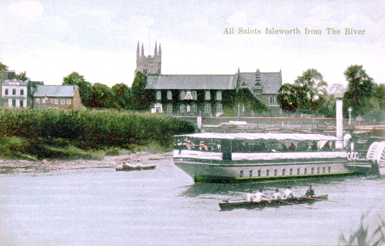 Isleworth,paddle steamer